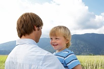 regard croisé : père et fils